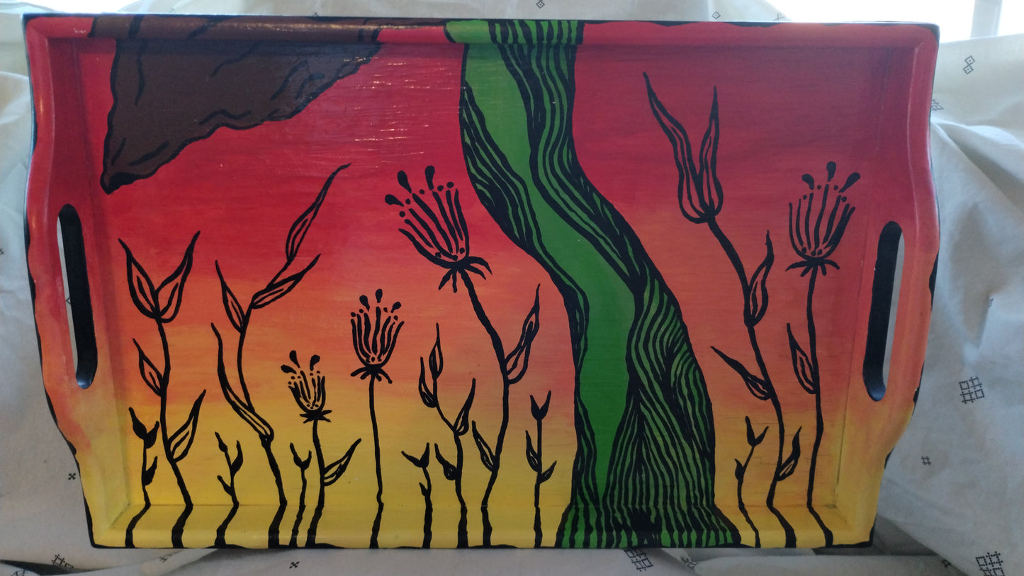 Wildlings of the Sundown Tray