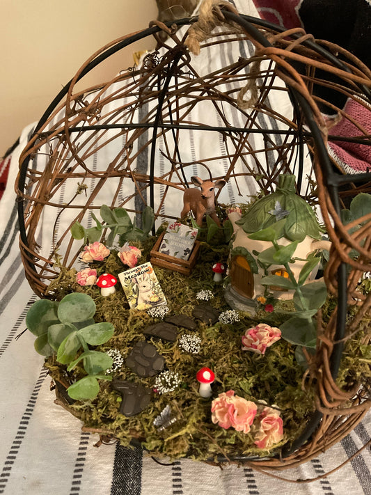 Fairy cottage sphere