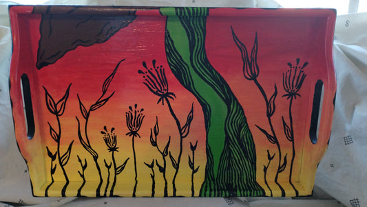 Wildlings of the Sundown Tray